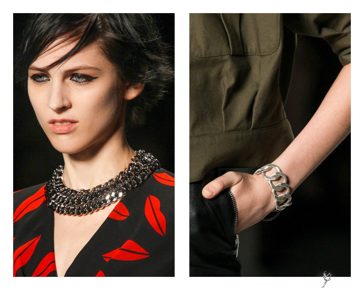 Украшения Saint Laurent