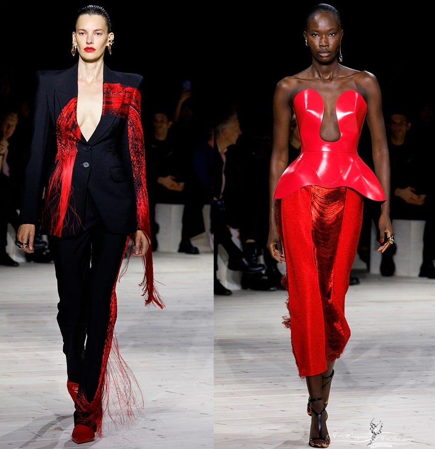 Модная женская одежда 2024 года от Alexander McQueen - «Мода»