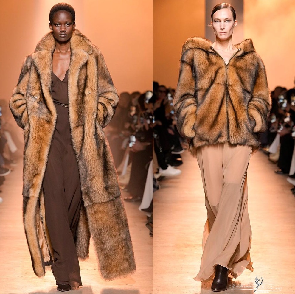 Модные шубы Elie Saab