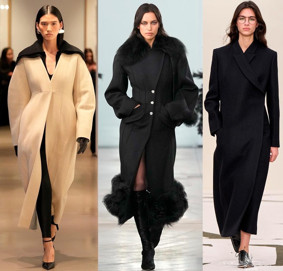 Пальто приталенного кроя