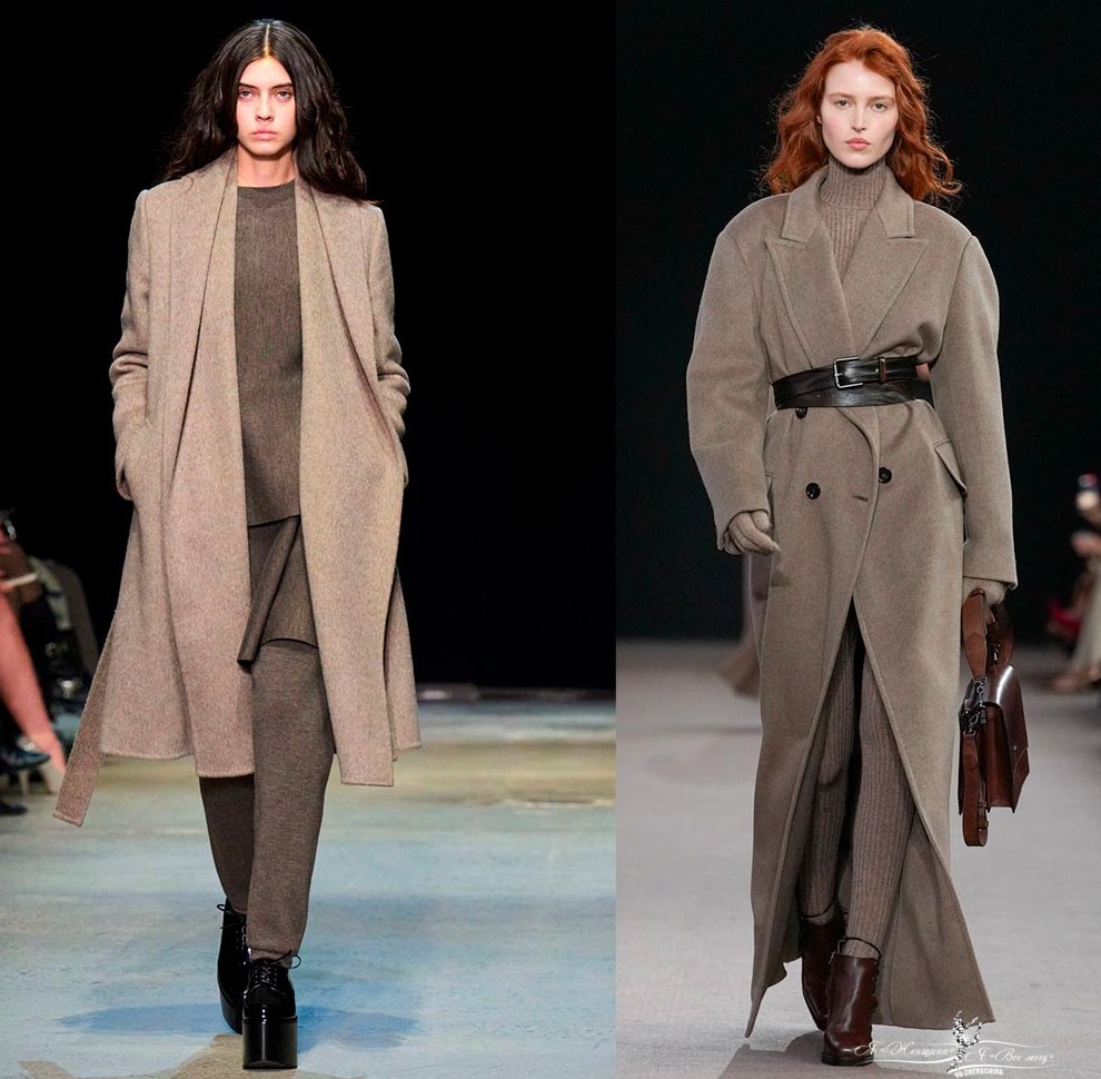 Актуальное пальто