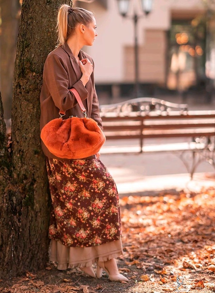 Оранжевая сумка