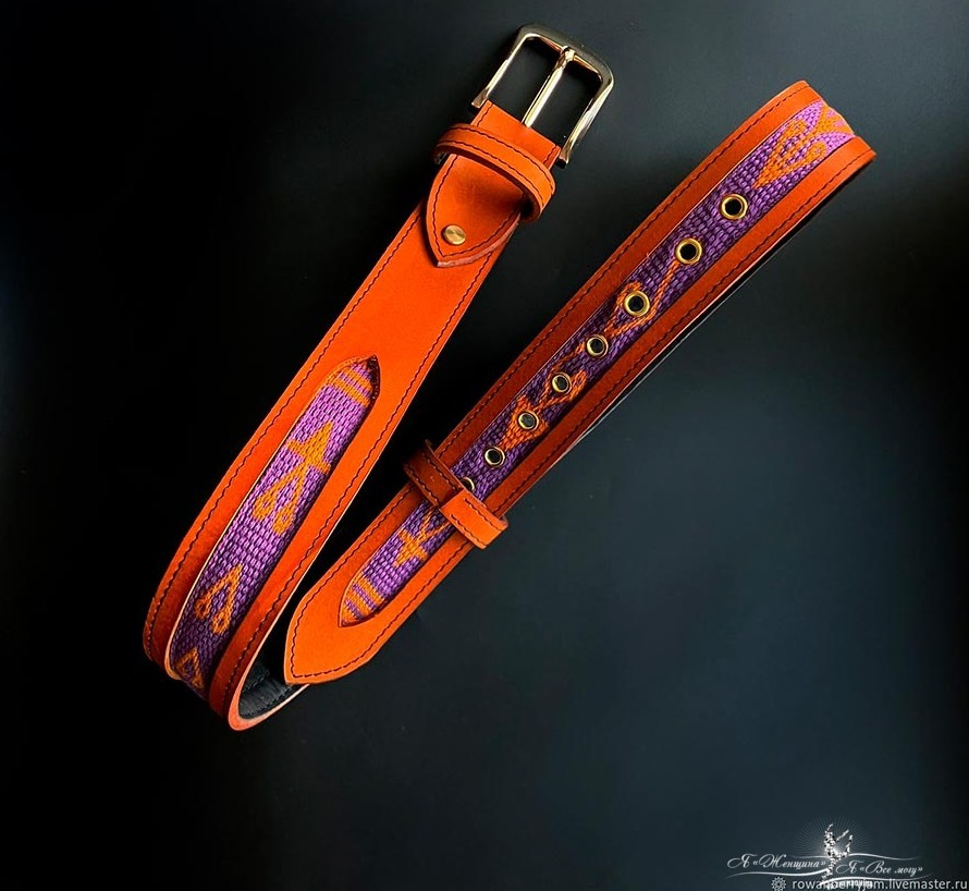 Оранжевые аксессуары