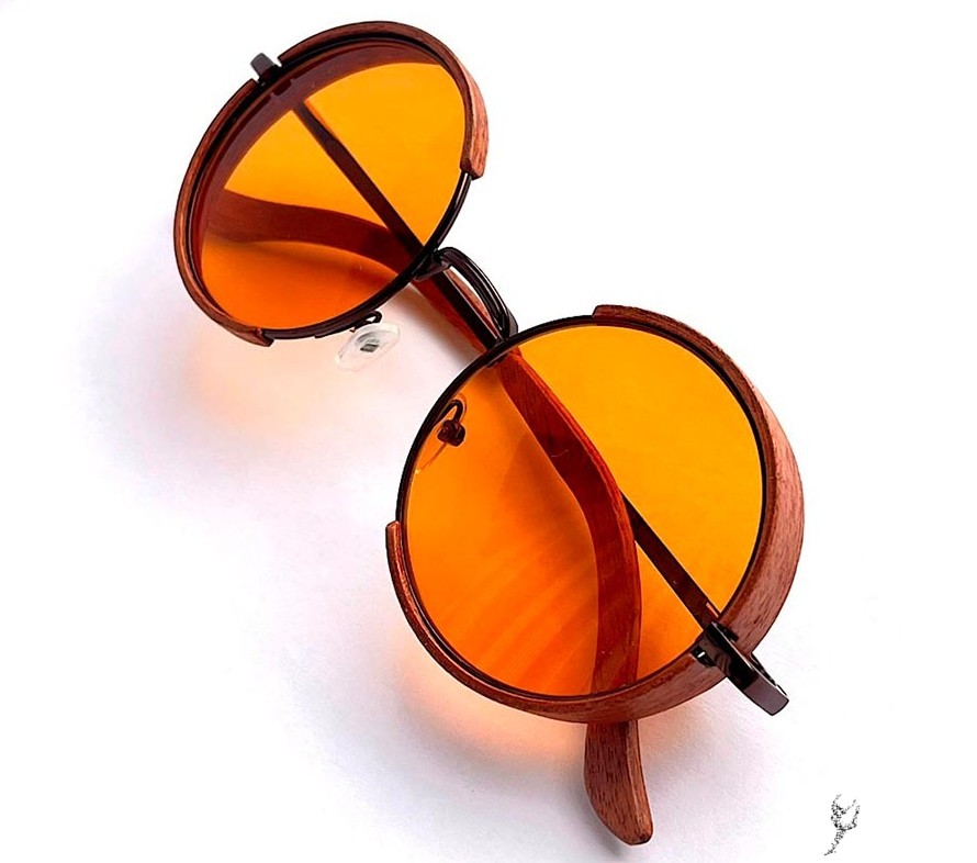 Оранжевые очки