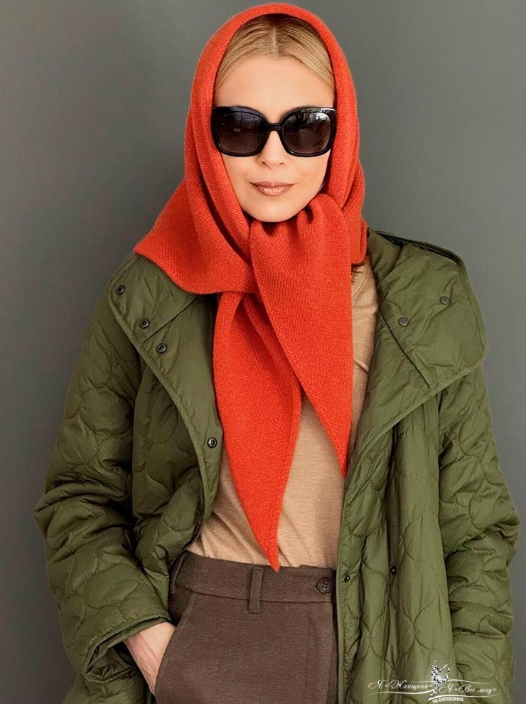 Кашемировая косынка