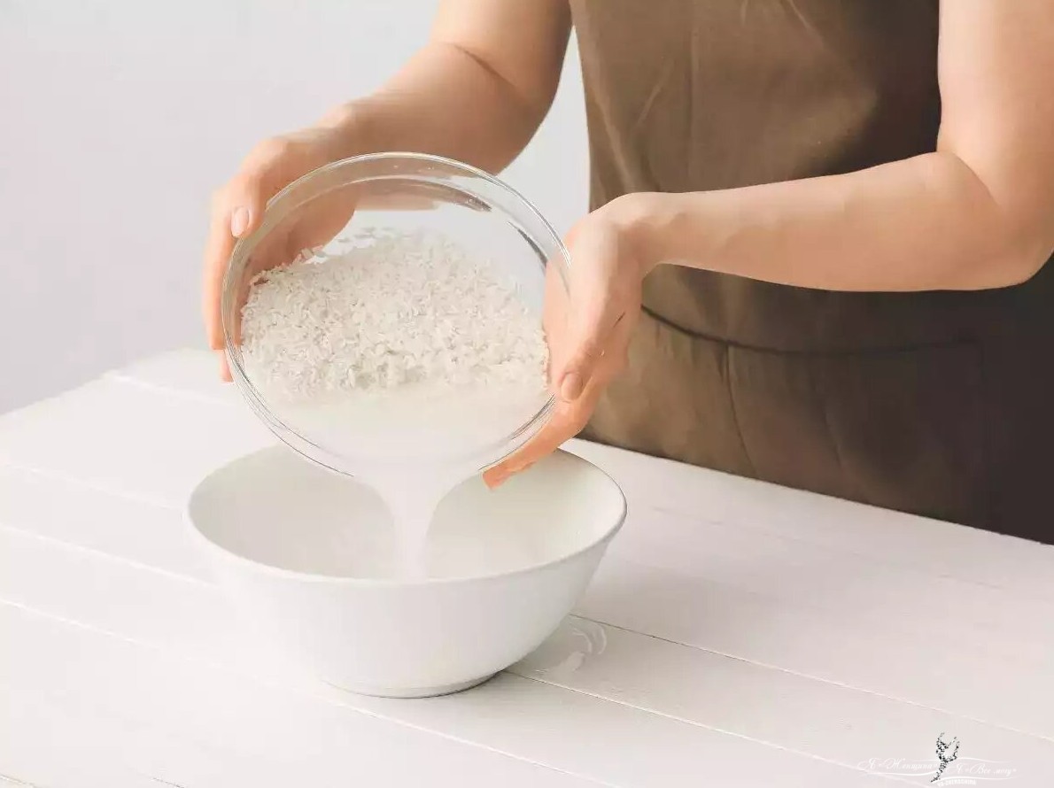 Рисовая вода из отвара