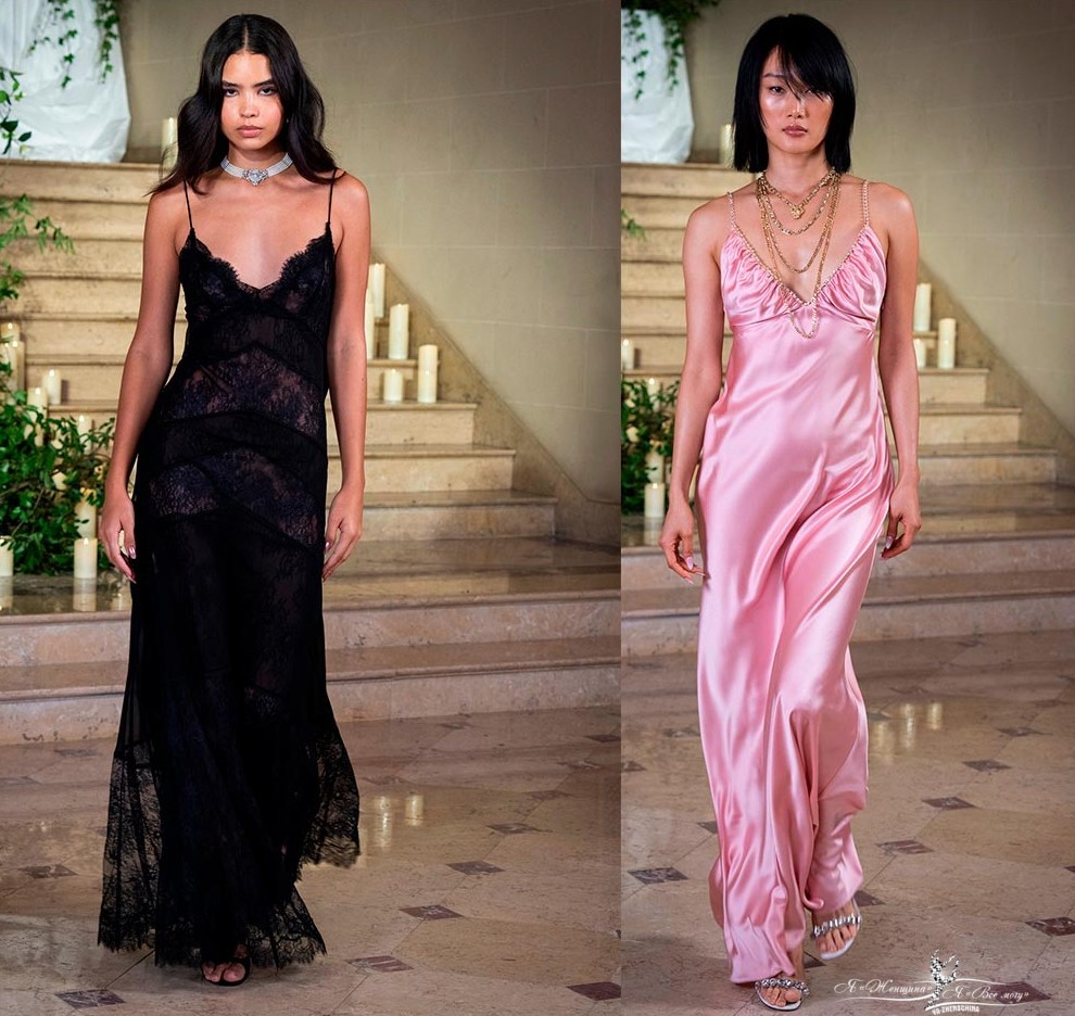 Платья в бельевом стиле