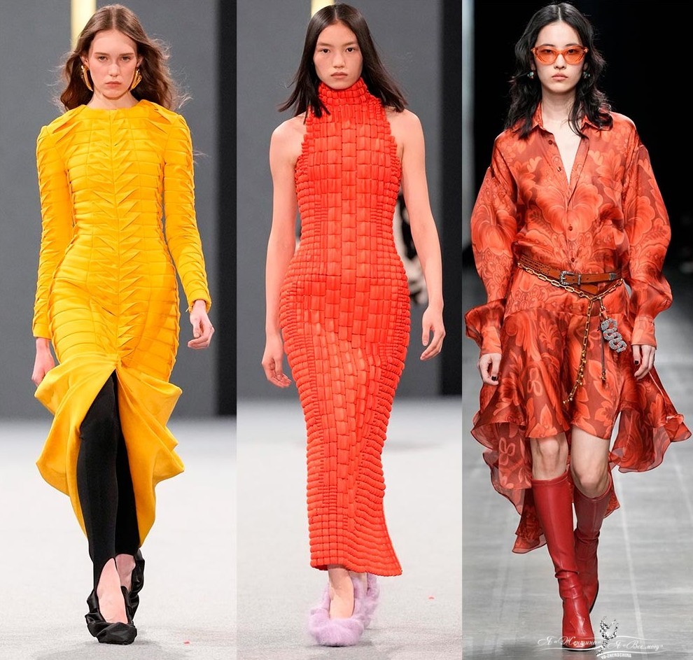 Краски осени в одежде