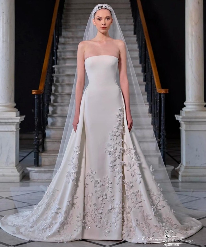 Свадебные платья 2026: роскошная коллекция Georges Hobeika - «Мода»
