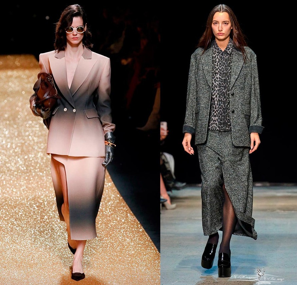 Модные женские костюмы 2026