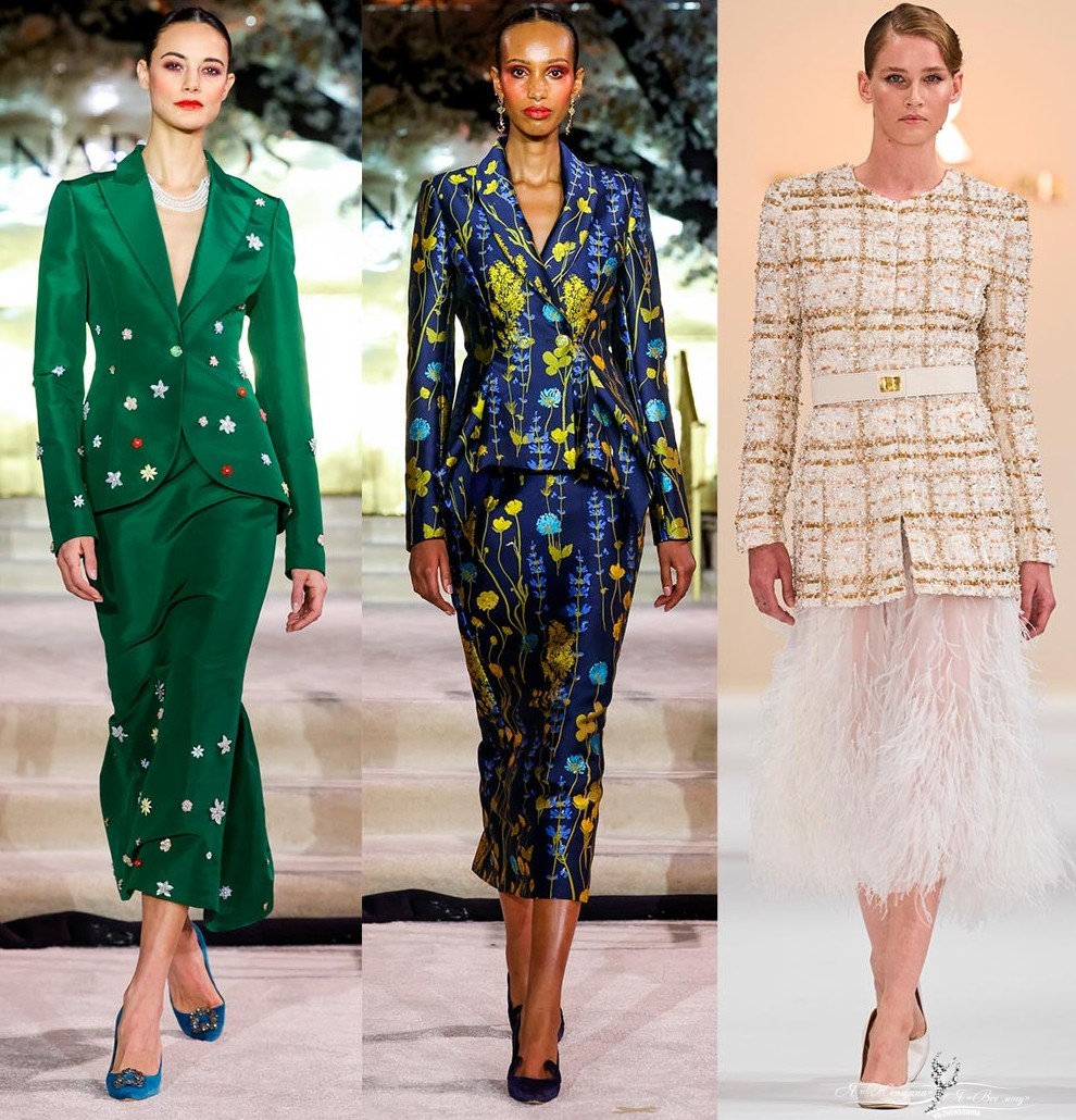 Модные костюмы с юбкой 2026