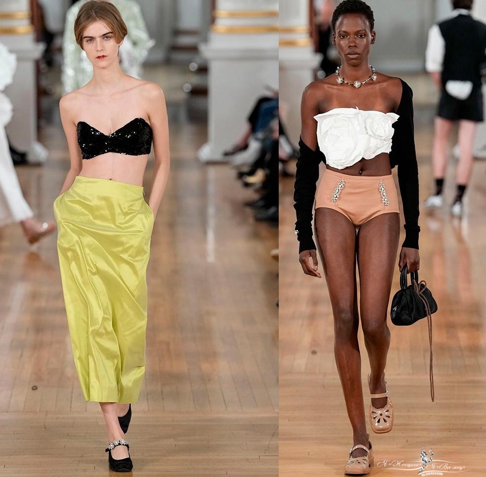 Стильные бандо топы 2026