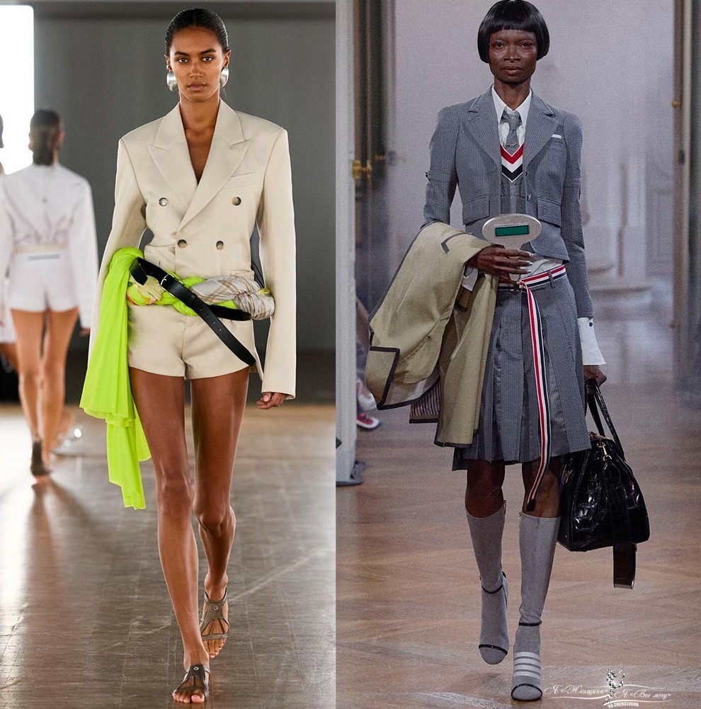 Укороченные и приталенные жакеты