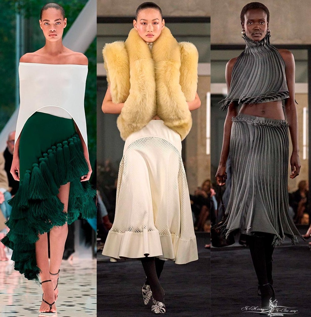 Красивые юбки бренда Alaïa