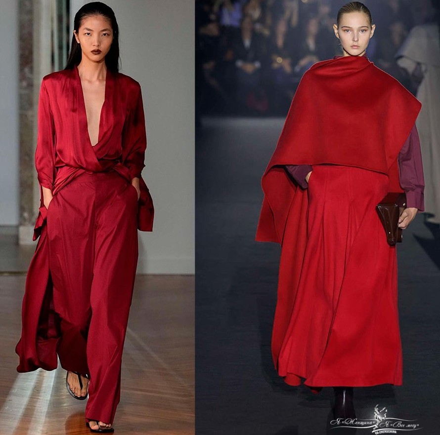 Насыщенный красный цвет