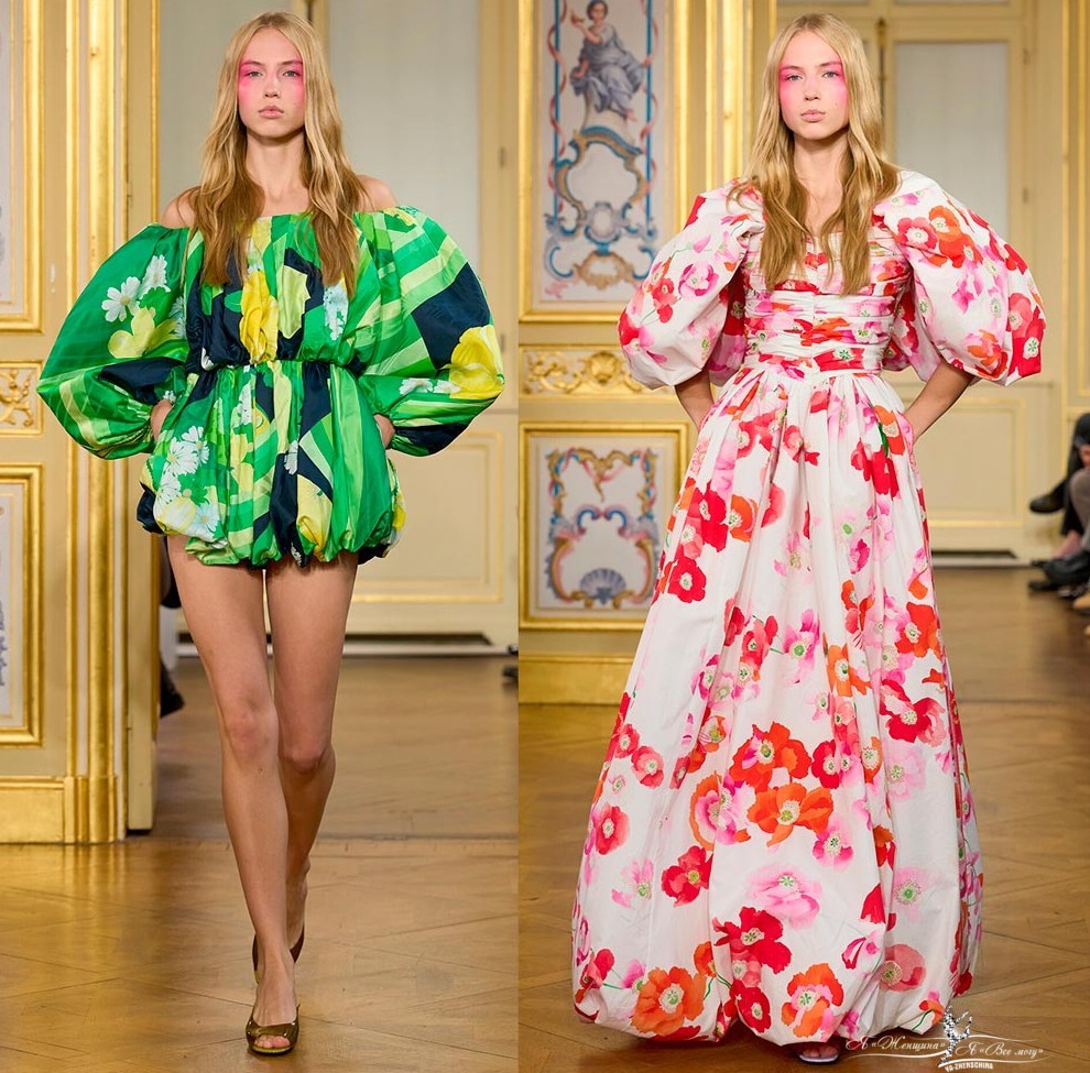 Трендовые пышные платья