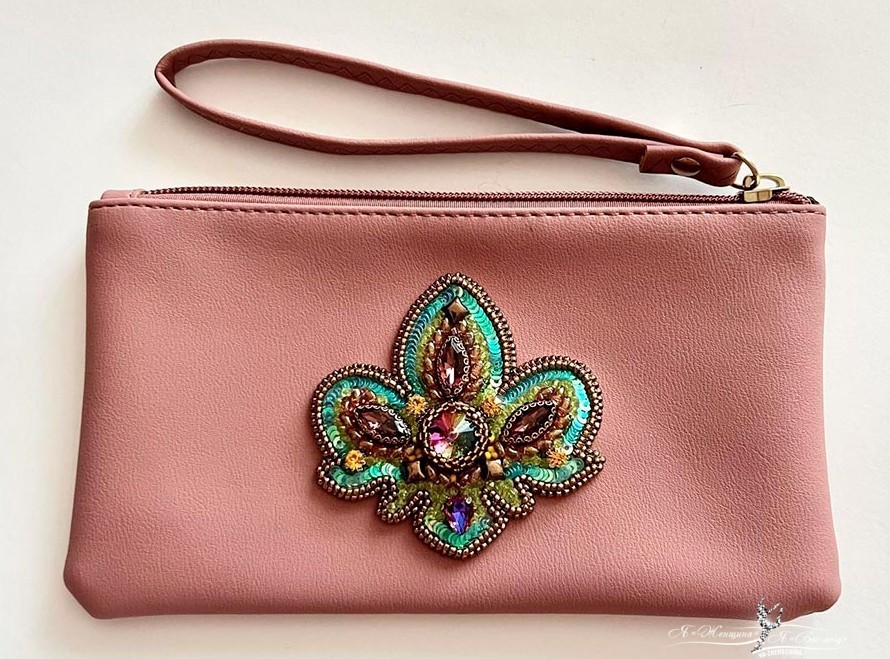 Сумочка-кошелёк ручной работы