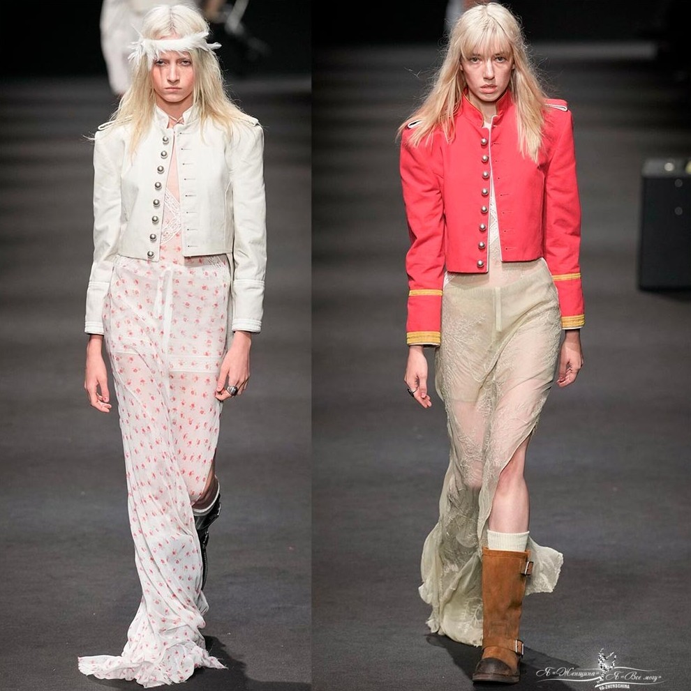 Женские жакеты милитари