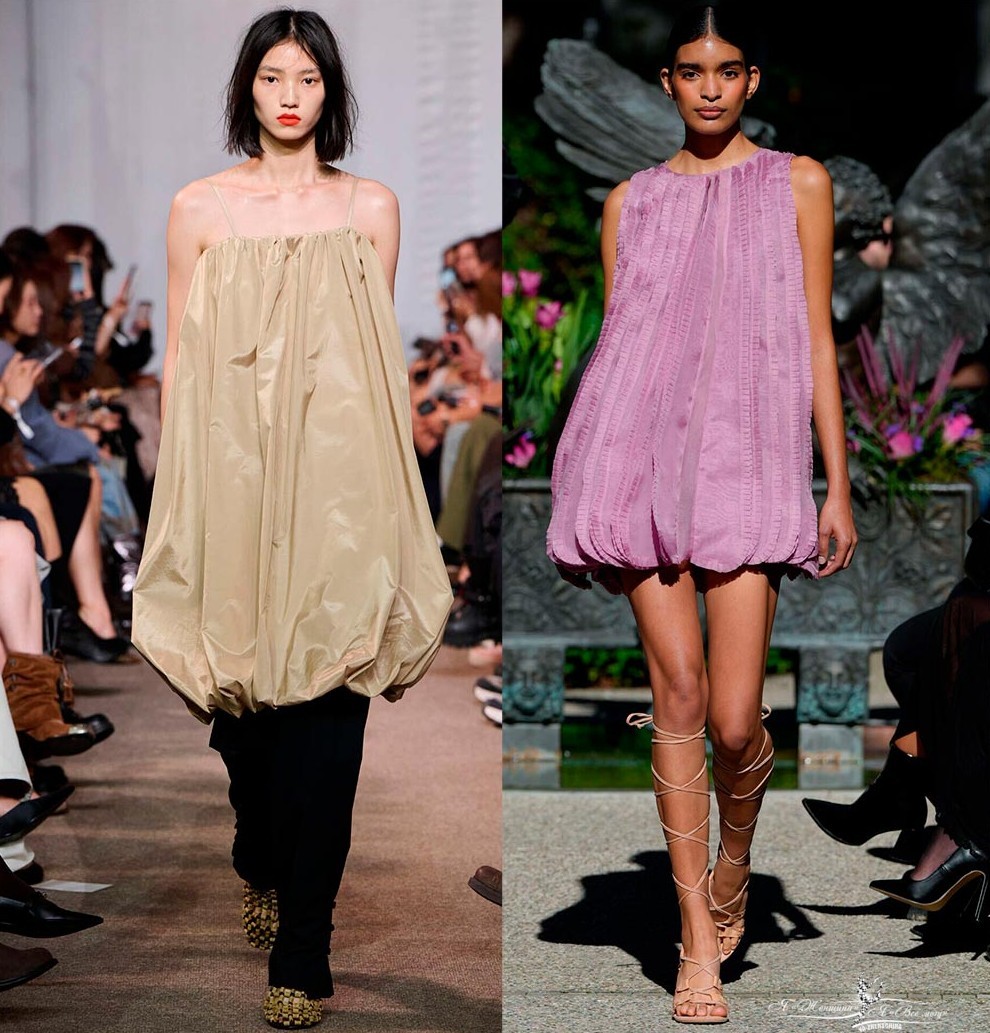 Трендовые платья-баллоны