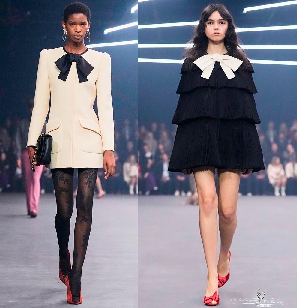 Банты на одежде Valentino