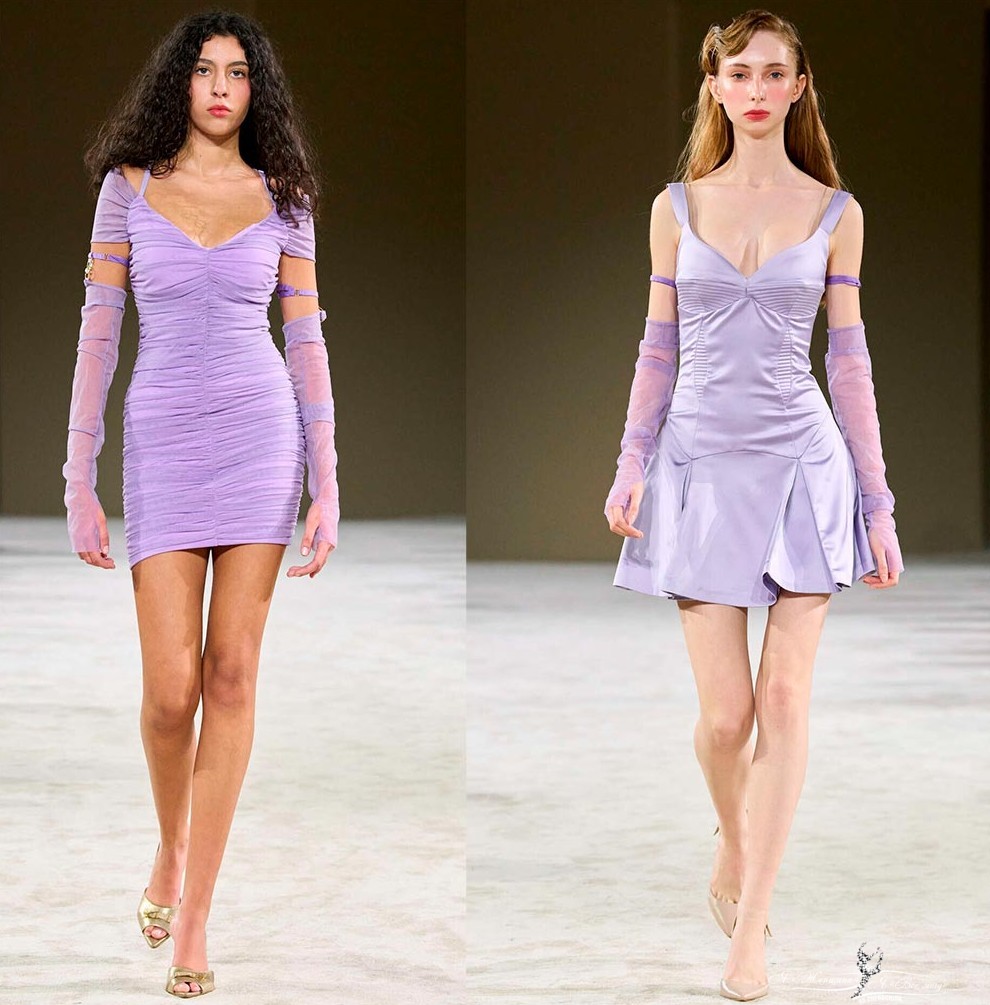 Сиреневые платья 2026