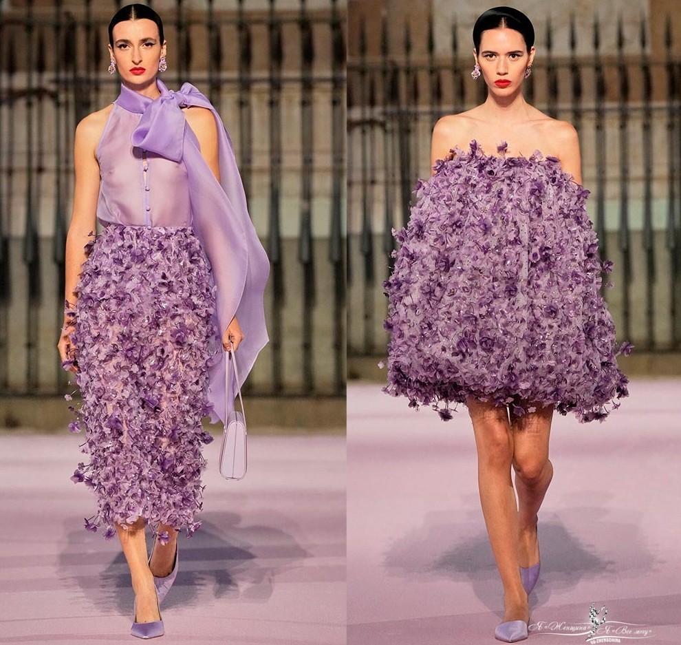 Красивые образы в сиреневом