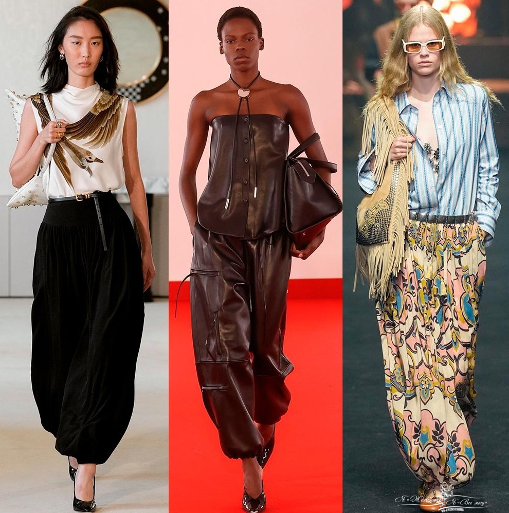 Актуальные образы с шароварами