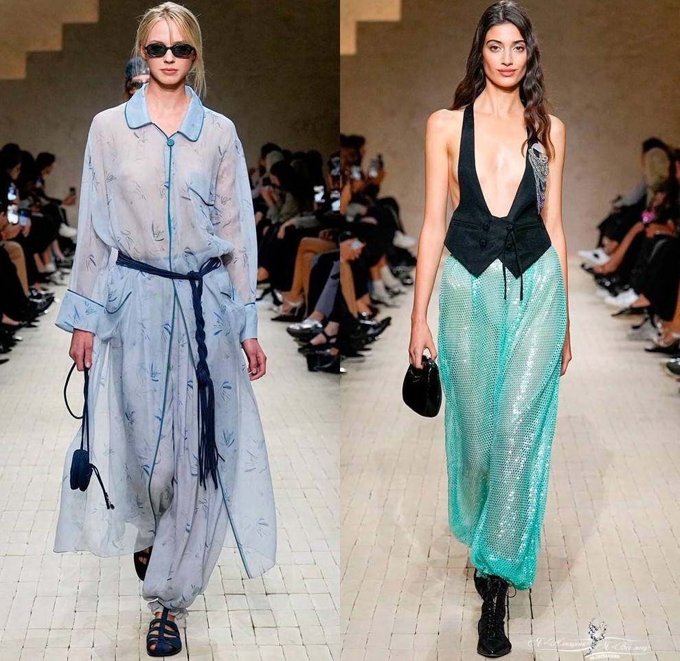 Модные шаровары Emporio Armani