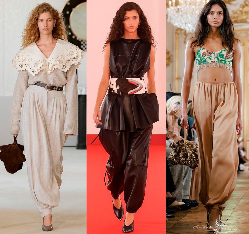 Как носить шаровары