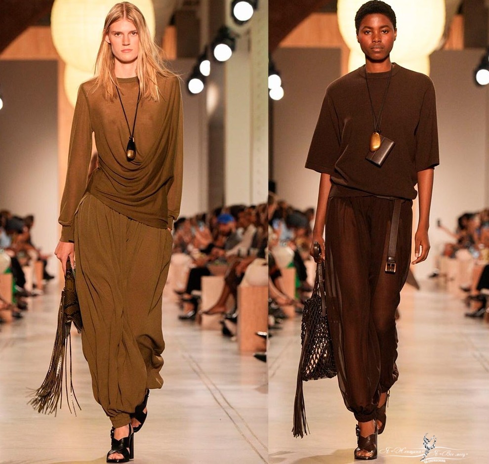 Как носить шаровары