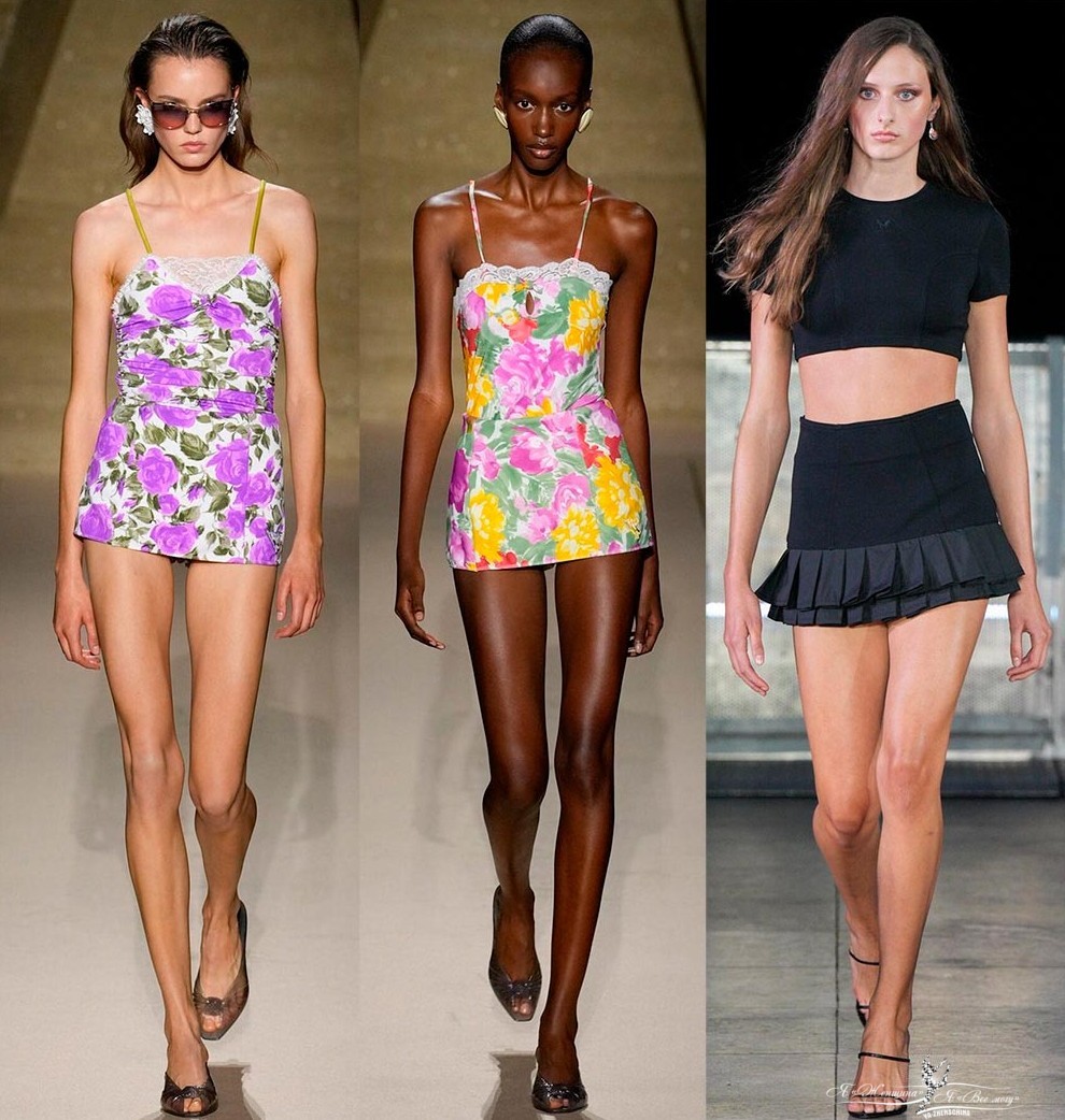 Ультракороткие платья и юбки