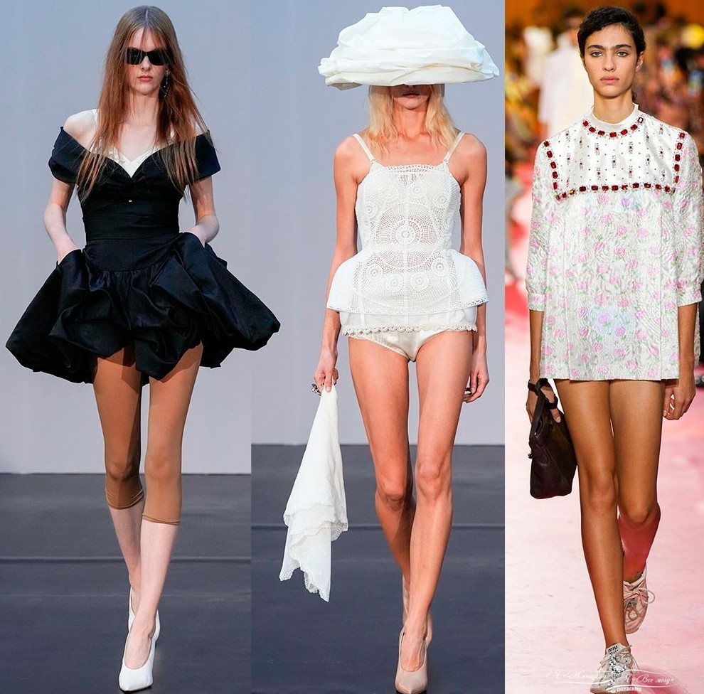 Ультракороткие платья и юбки