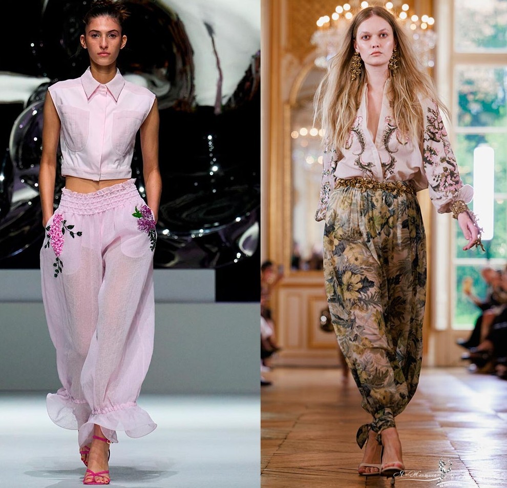 Шаровары в моде 2026