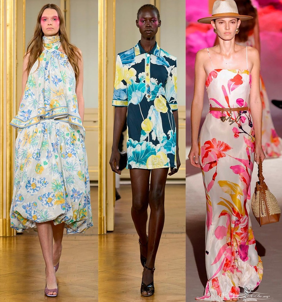 Цветочные принты 2026