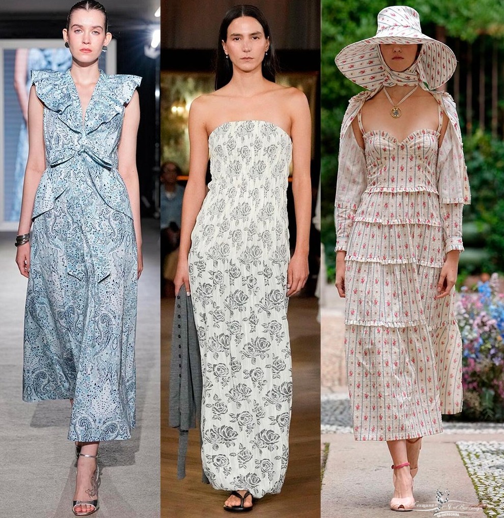 Актуальные принты на модной одежде