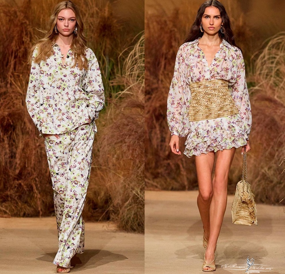 Актуальные принты на модной одежде