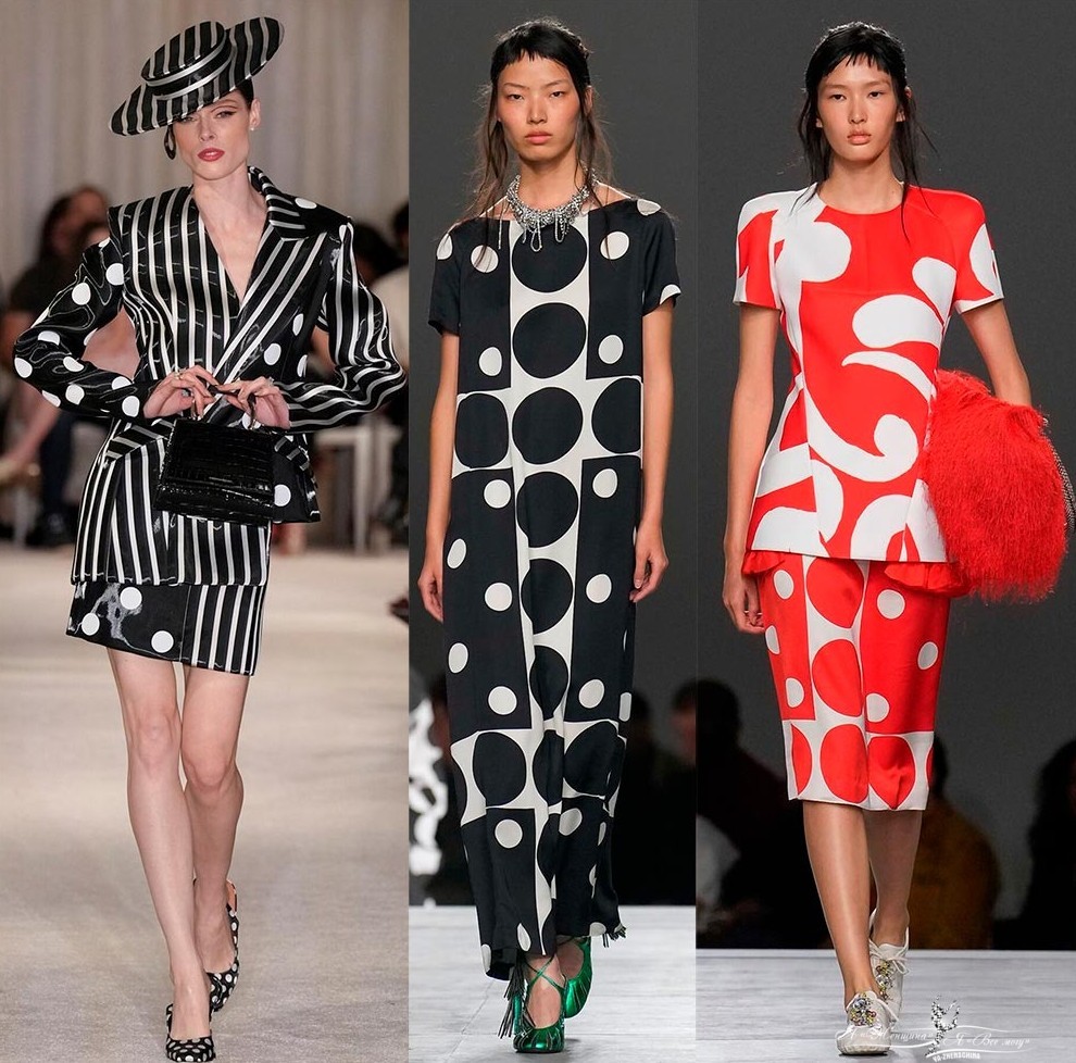 Трендовые принты Горошек