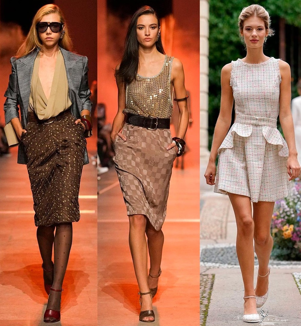 Модный клетчатый принт